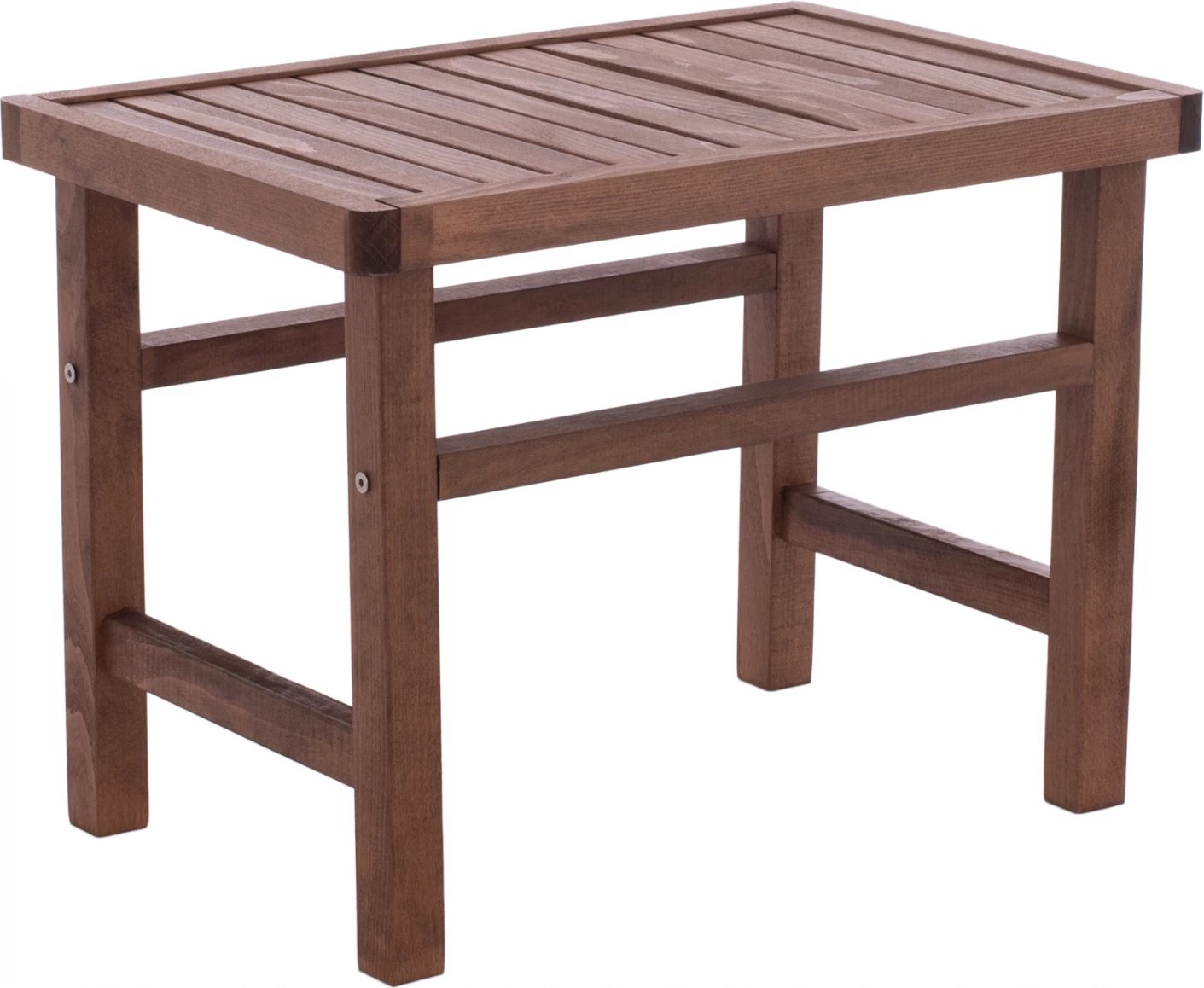 Tavolinë prej druri, ngjyrë arre, 60Χ40X45 cm