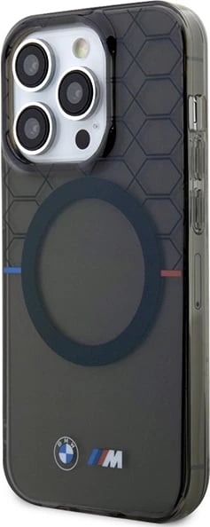 Mbështjellës BMW Pattern MagSafe për iPhone 14 Pro 6.1", Gri