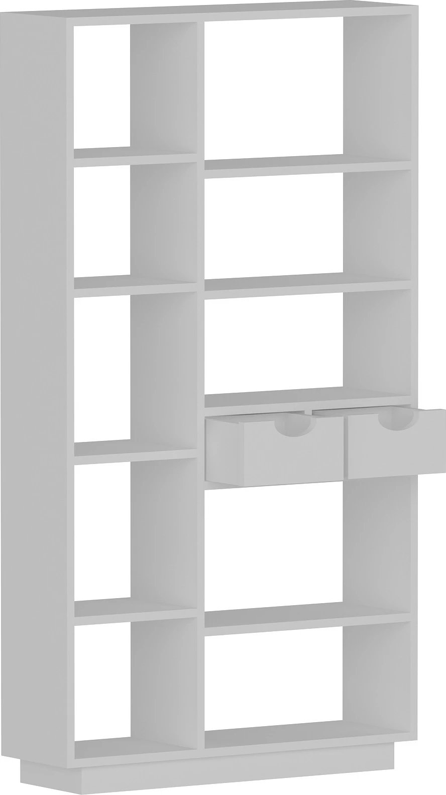 Raft librash Hanah Home, Luma, i bardhë