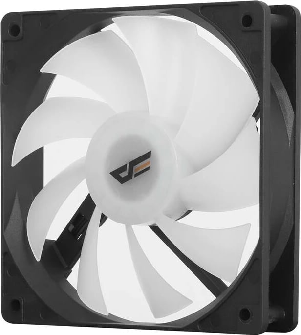 Kasë ventilatorë Darkflash C7 3in1, 120 mm, ARGB, e zezë, set prej 3 copë