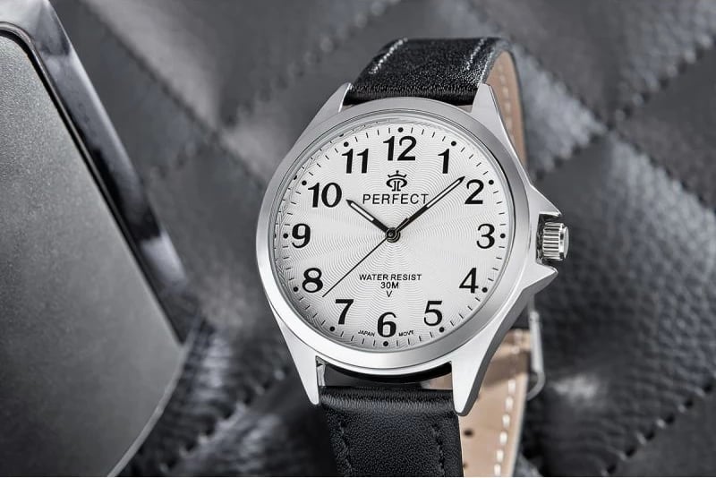 Orë dore për meshkuj PERFECT, e zezë