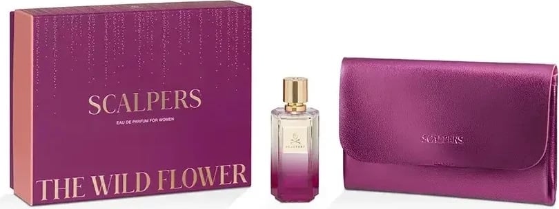 Eau de Parfum për femra Scalpers The Wild Flower 100ml set