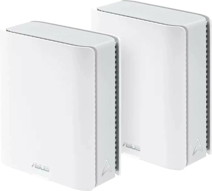 Sistem mesh Wi-Fi Asus ZenWiFi BT10, Tri-Band, Wi-Fi 7, 2 copë, Bardhë