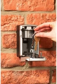 Kasafortë çelësash Master Lock 5441EURD me Bluetooth, montim në mur, Gri