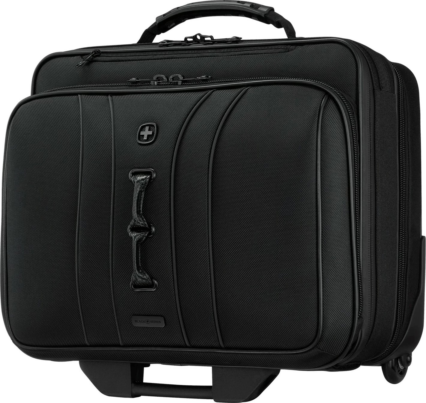 Çantë laptopi Wenger Legacy Black Series 15.6 inç me rrota, e zezë