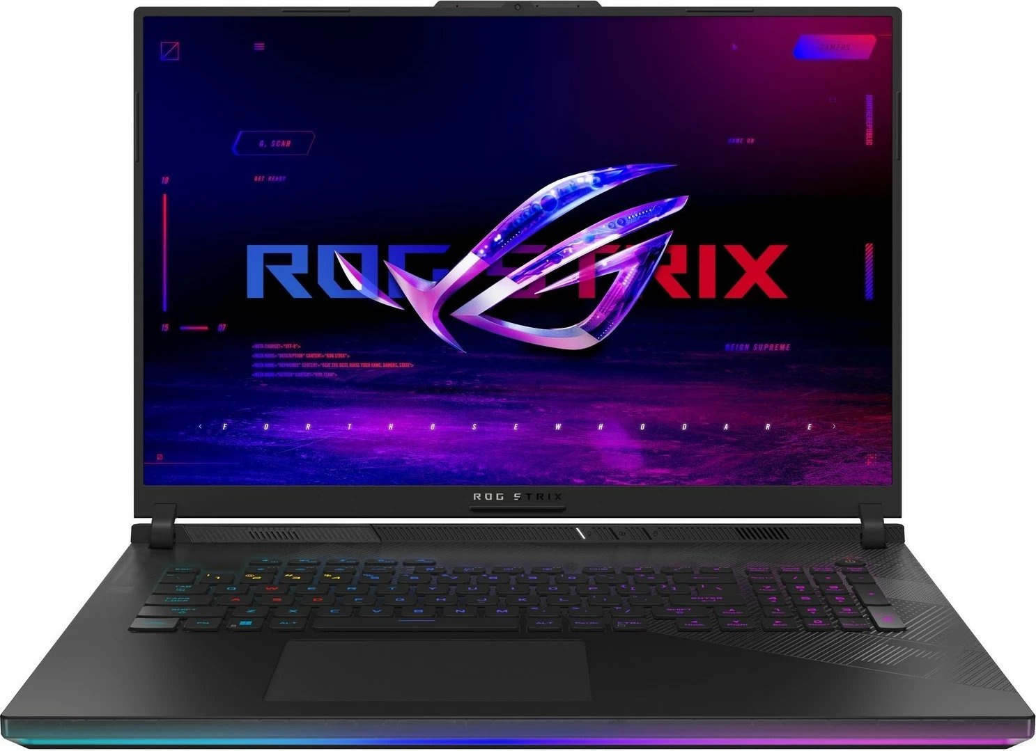Laptop Asus ROG Strix SCAR 18 G834JZR-N6036W, i9-14900HX, 32GB, 1TB + 2TB, RTX4080, 18"-240Hz, e zi