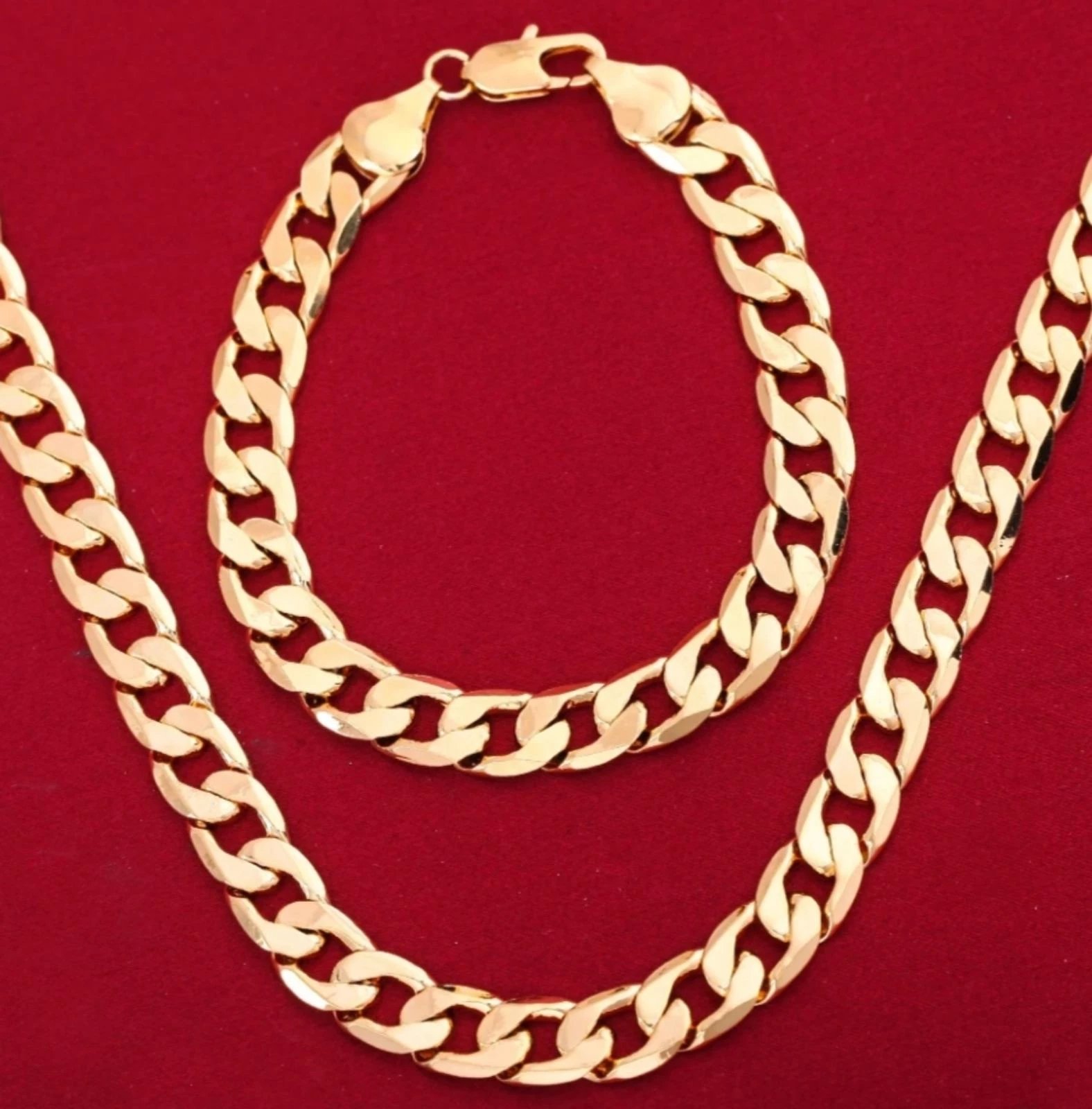 Set qafore dhe byzylyk Kimsle H157-24, gjyrë ari, 50cm