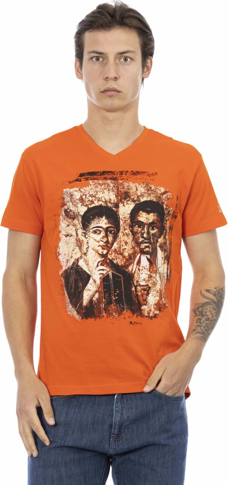 Maicë për meshkuj Trussardi Action, e portokalltë