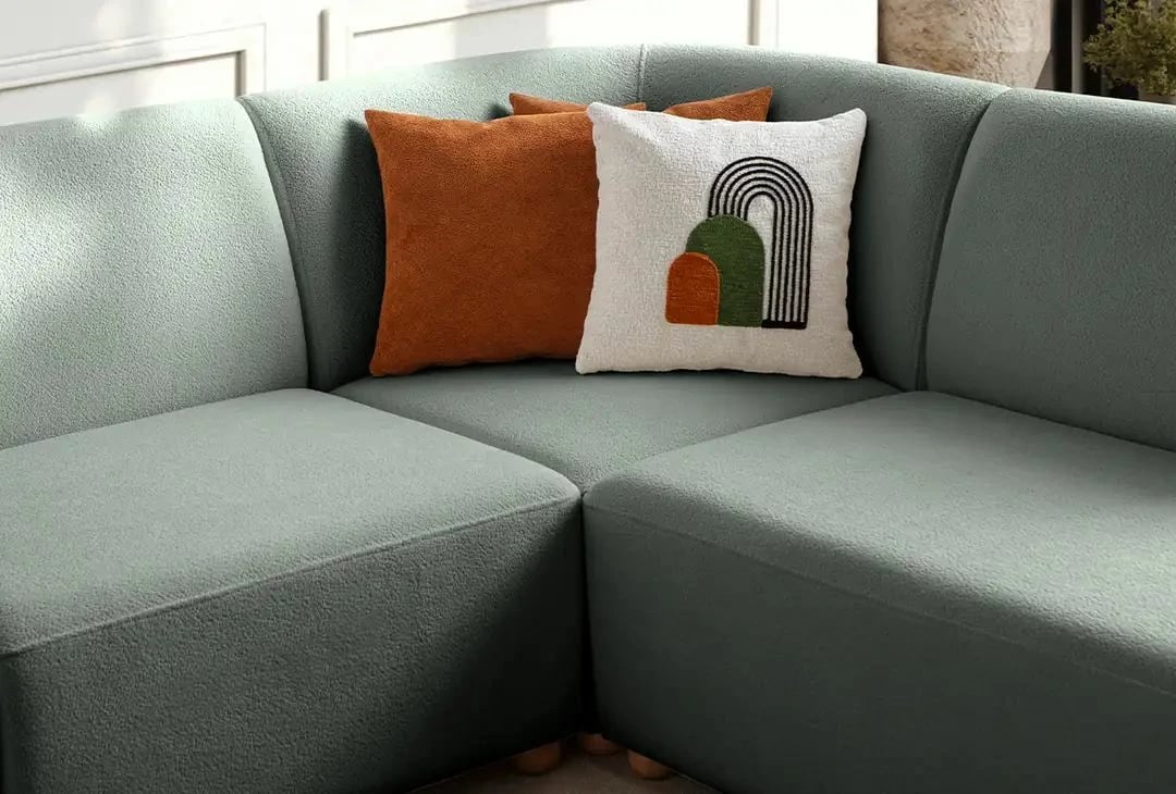 Këndare S-Loft, ngjyrë jeshile deti, Atelier del Sofa