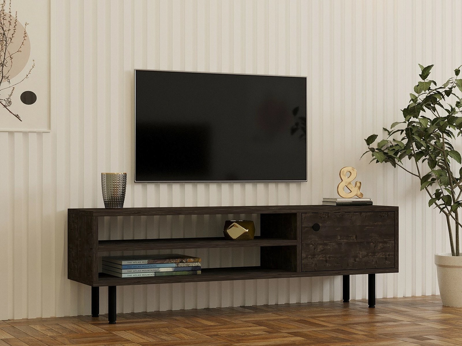 Komodë TV Hanah Home, Avila, antracit