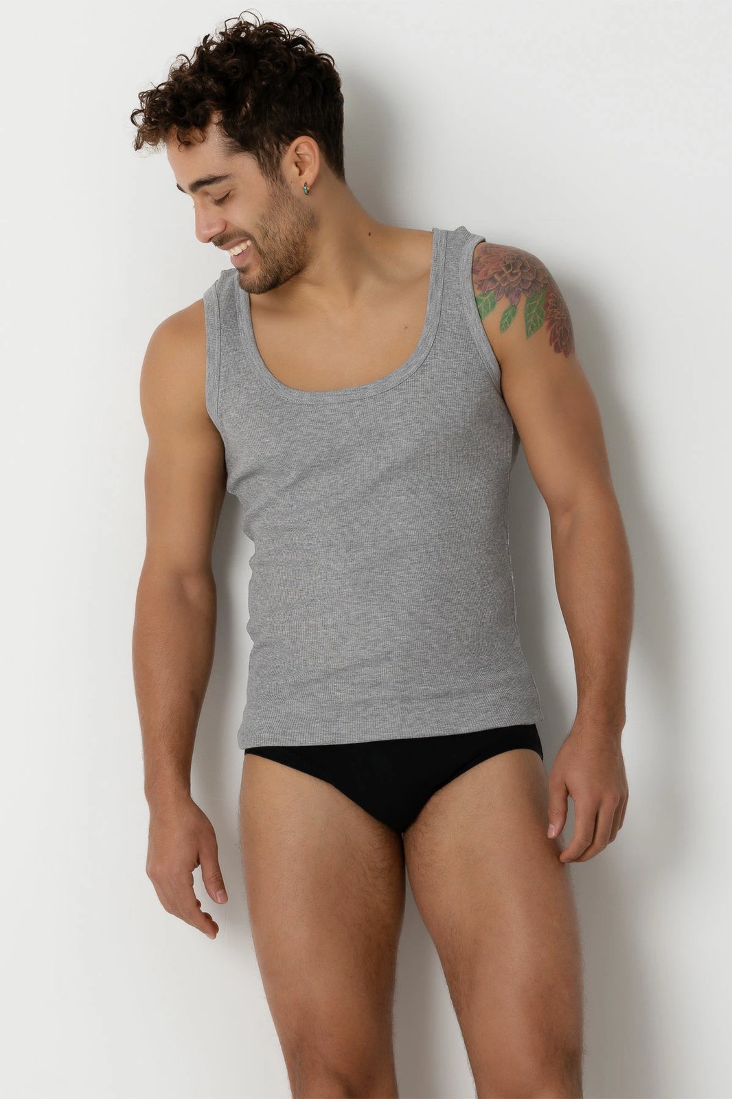 Fanellë e brendshme për meshkuj, gri, Jumeon, 001-021005