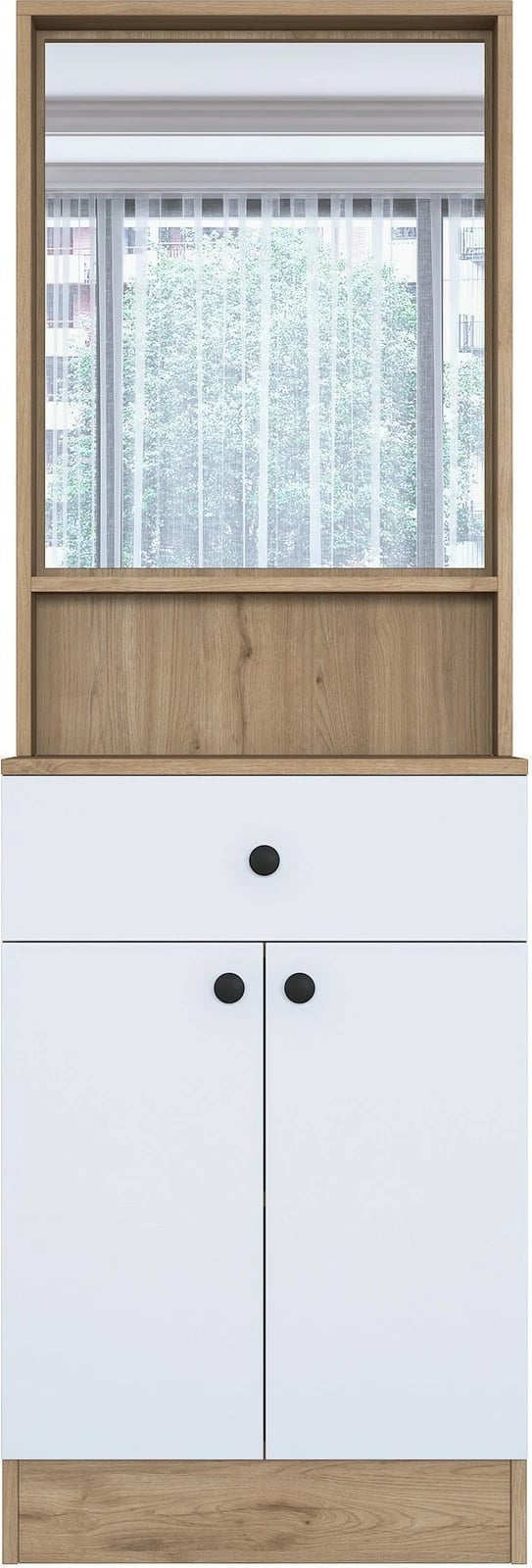 Stendë korridori Skye Decor, ngjyrë arre dhe e bardhë, P6 - 3294