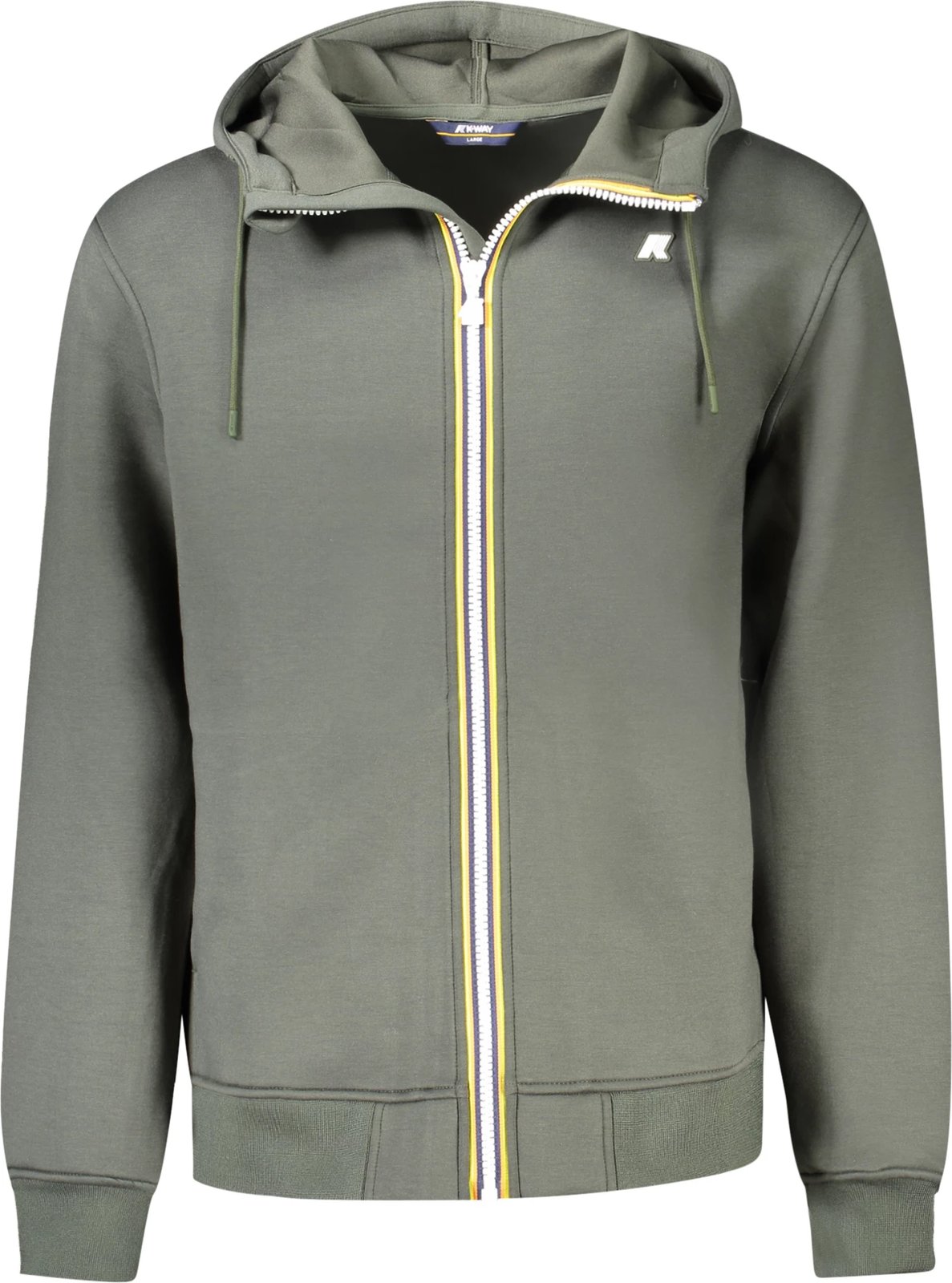 Jakne për meshkuj K-WAY, e gjelbër