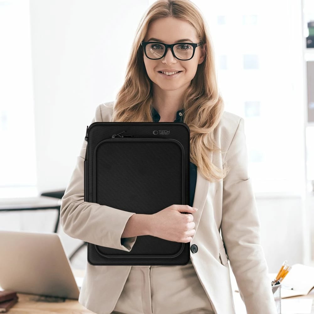 Çantë laptopi Tech-Protect Basic Bag, 15-16 inç, e zezë