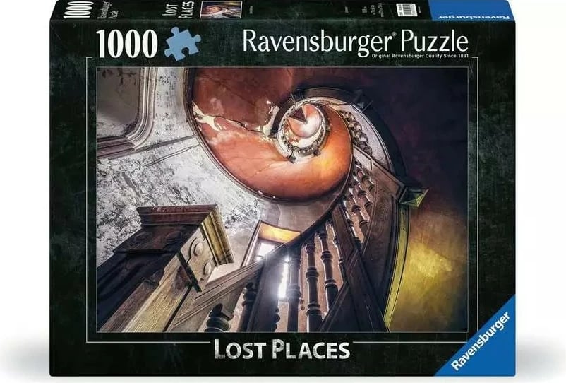 Puzzle Ravensburger Lost Places 1000 pjesë, multikolor