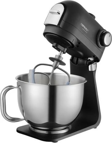 Robot kuzhine planetar Concept RM8000, 1200 W, tas 5 L, blender qelqi 1.5 L, me aksesorë, i zi