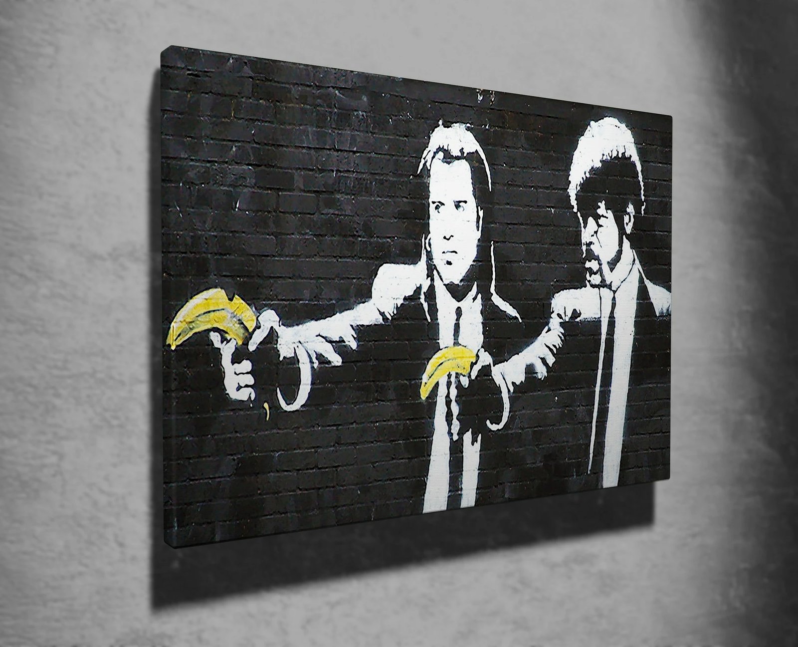 Pikturë dekorative në kanavacë, Banksy, shumëngjyrëshe, WY65, 50x70cm