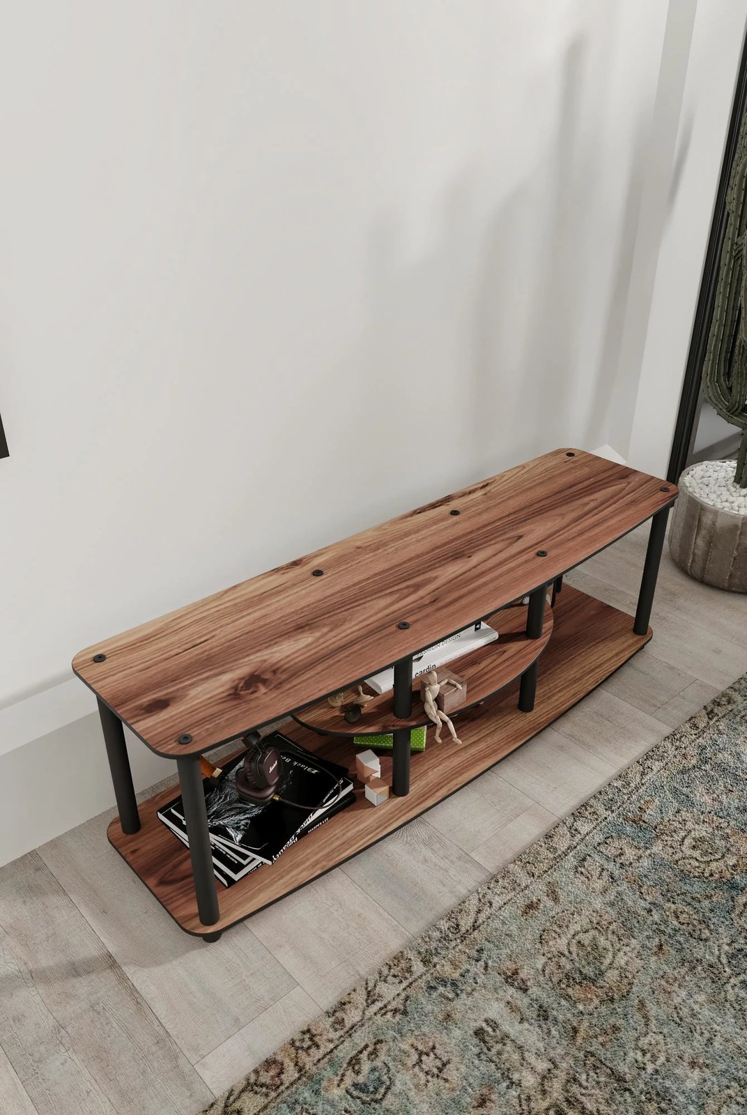 Komodë TV, ngjyrë arre, Skye Decor