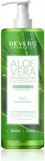 Xhel multifunksional për fytyrë dhe trup Revers, Aloe Vera, 500ml