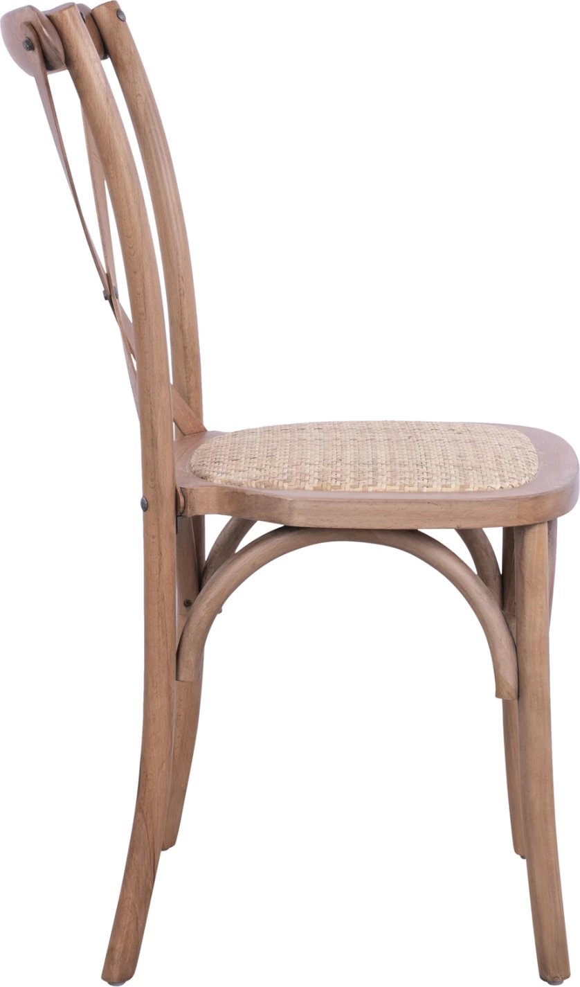 Karrige Owen prej druri, ngjyrë mjalti e errët, FH8575.01, 45x55,5x90 cm