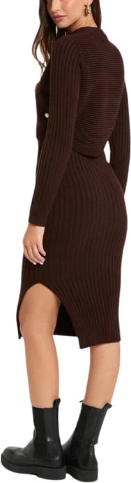 Fustan Morgan De Toi femra, kafe