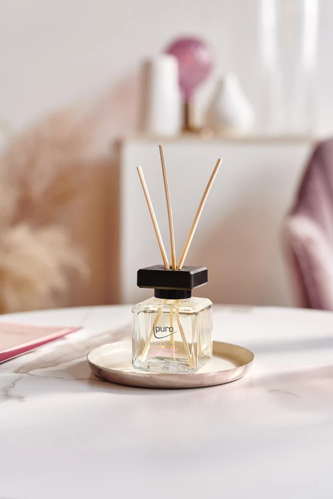 Aromë ambienti ipuro essentials flower bowl, shishe qelqi, 50ml, 5x6x15cm