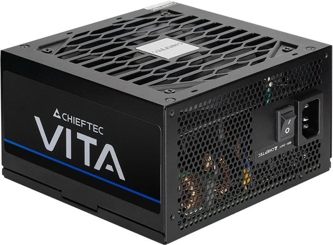 Kasë Chieftec BPX-750-S VITA Series, 750W, 80 PLUS Bronze, e zezë