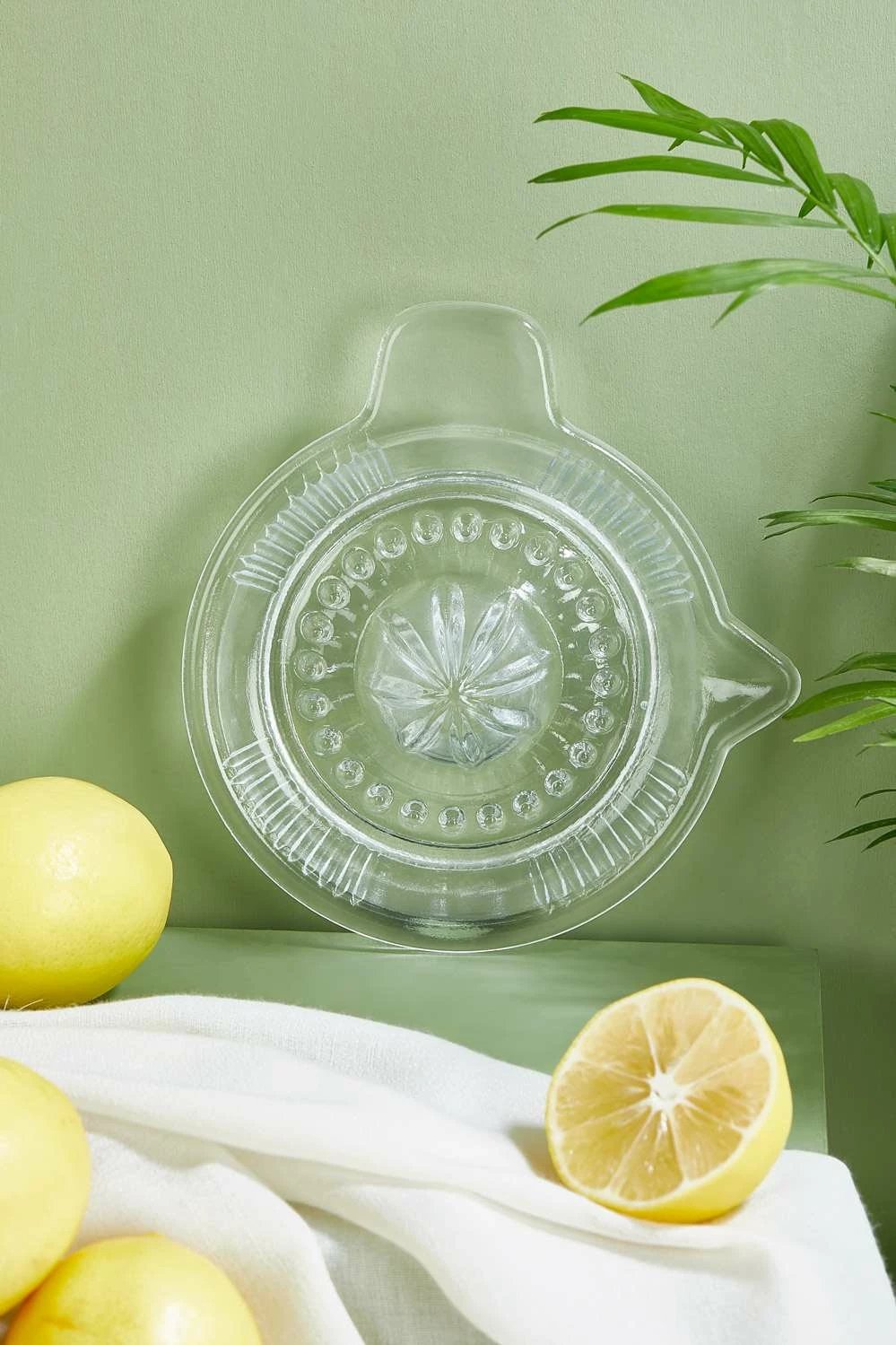 Shtrydhëse limoni prej qelqi, Hermia, transparente Shtrydhëse limoni prej qelqi, Hermia, transparente