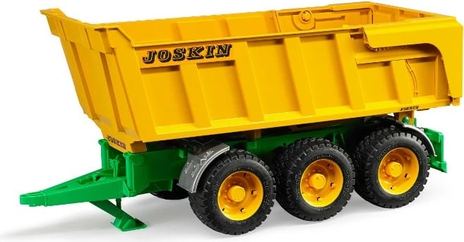 Rimorkio lodër BRUDER Joskin Dump Trailer, 1:16, Plastike, Verdhë