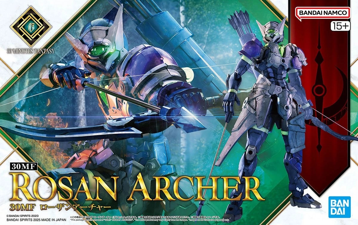 Model kit Bandai 30MF Rosan Archer, shumëngjyrësh