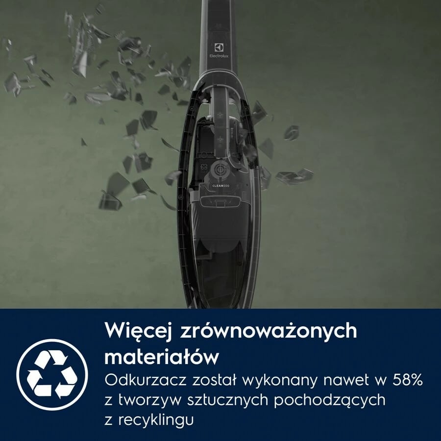 Fshesë me korrent pa kabllo Electrolux ES52B25WET, 300 ml, 55 min, Navy blue, me aksesorë Fshesë me korrent pa kabllo Electrolux ES52B25WET, 300 ml, 55 min, Navy blue, me aksesorë