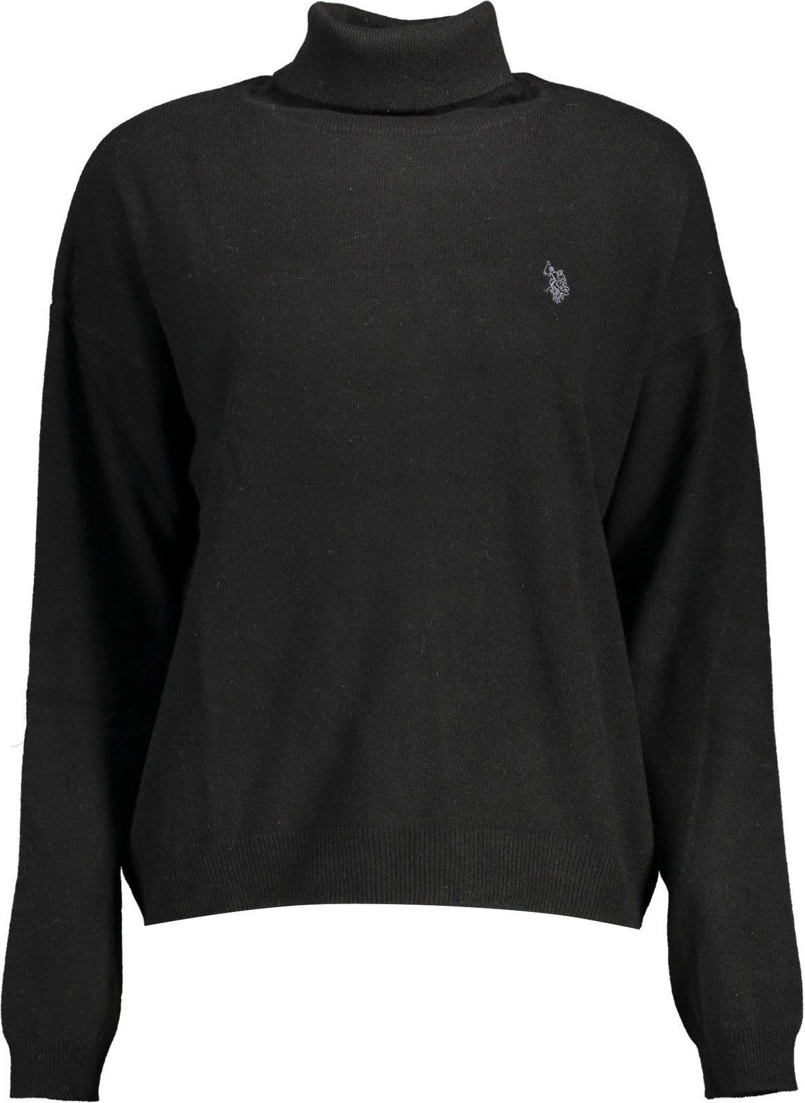 Polo shirt U.S. POLO për femra, e zezë