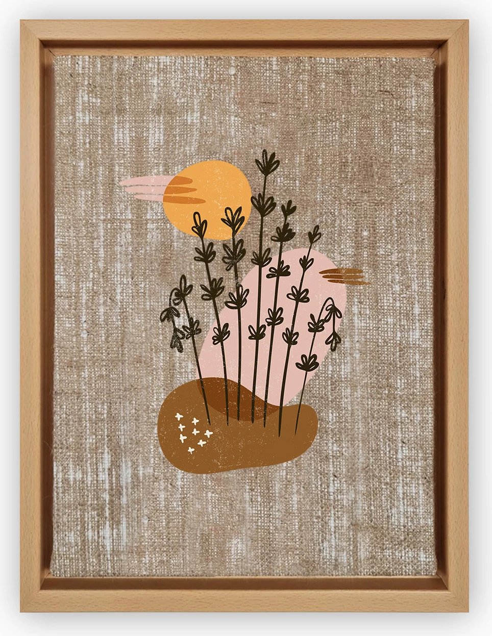 Pikturë dekorative në kanavacë, shumëngjyrëshe, Wallity LNJ11810597657 - 66x96cm