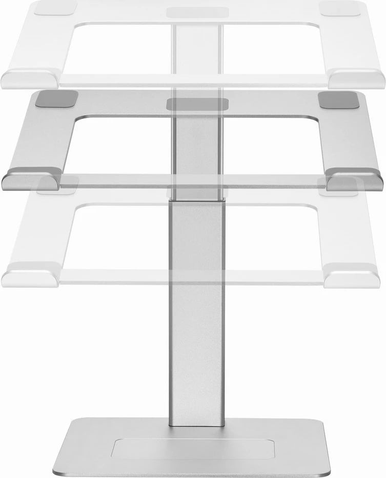Stenda për laptop GEMBIRD, NBS-D1-02, argjendtë Stenda për laptop GEMBIRD, NBS-D1-02, argjendtë