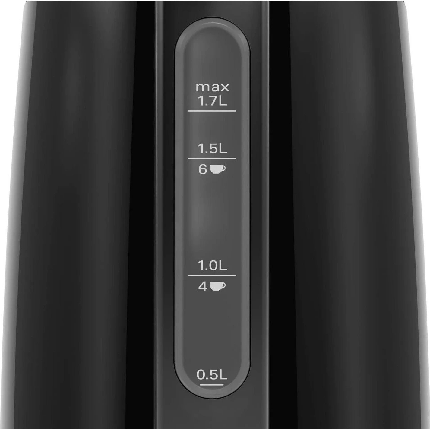 Ibrik Elektrik Bosch DesignLine TWK3P42, 1.7L, ngjyrë e zezë