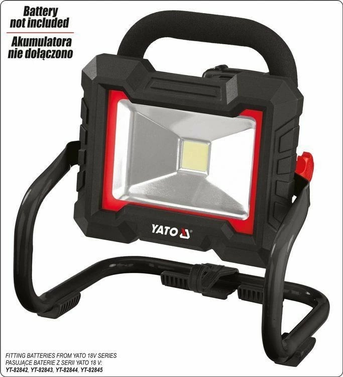 Prozhektor LED YATO YT-82961, 20 W, i zi, portativ