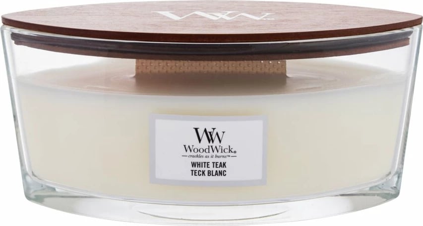 Qiri aromatik WoodWick White Teak 453,6g