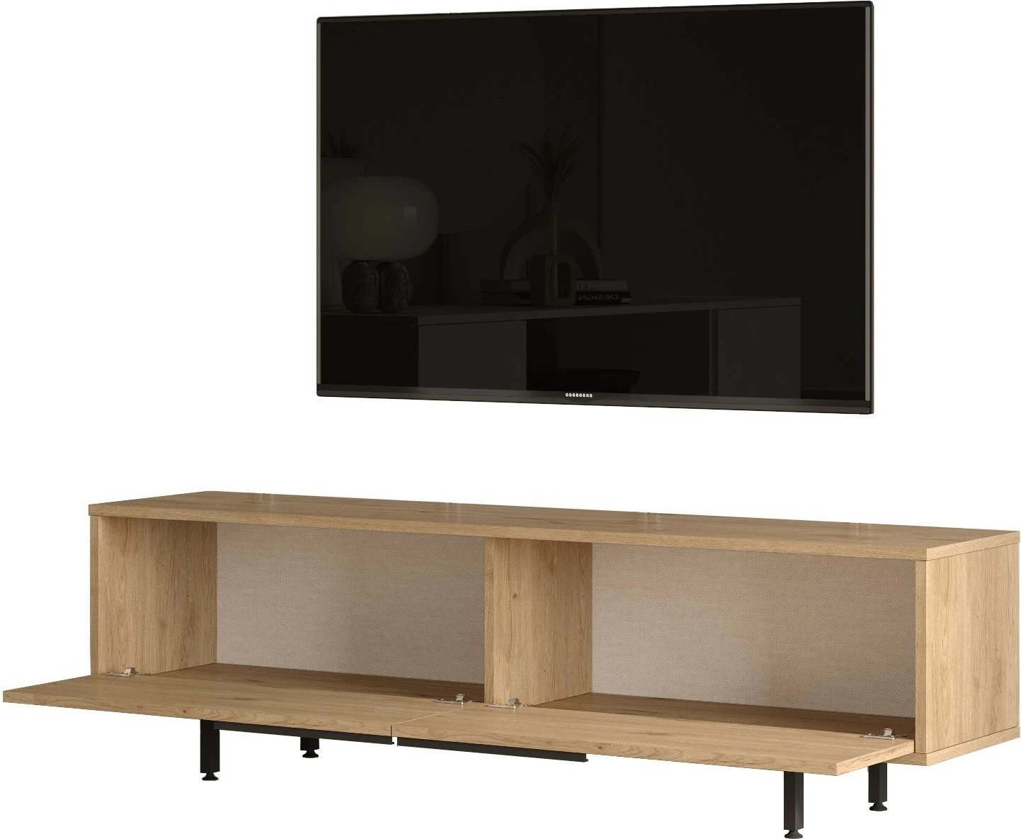 Komodë për TV Hanah Home, On1-S, ngjyrë arre