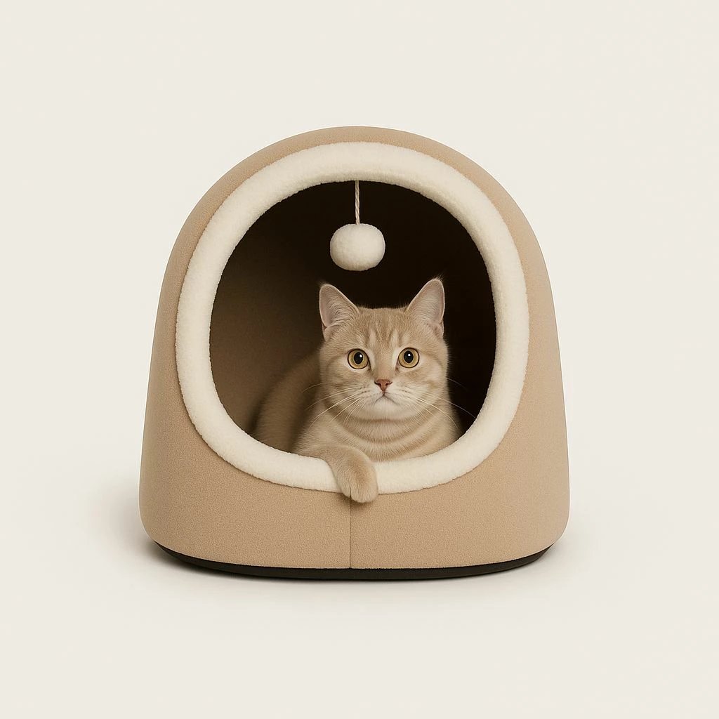 Shtrat për mace Alaska STD, ngjyrë latte