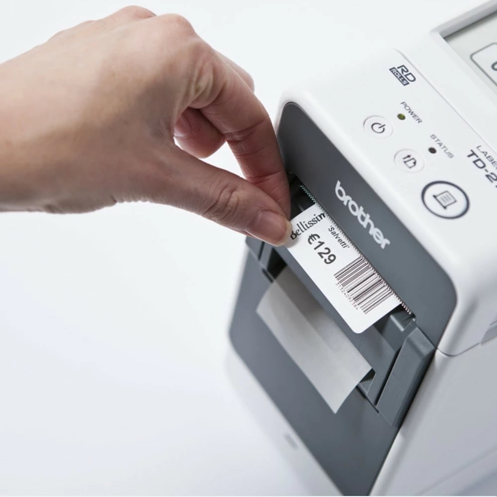 Printer etiketa Brother TD-2120N, 203 DPI, 152.4 mm/sec, USB/Ethernet, zi/gri