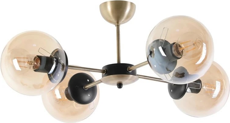 Llambadar Opviq, Venüs 4 llamba, xham balte, ngjyrë bakri