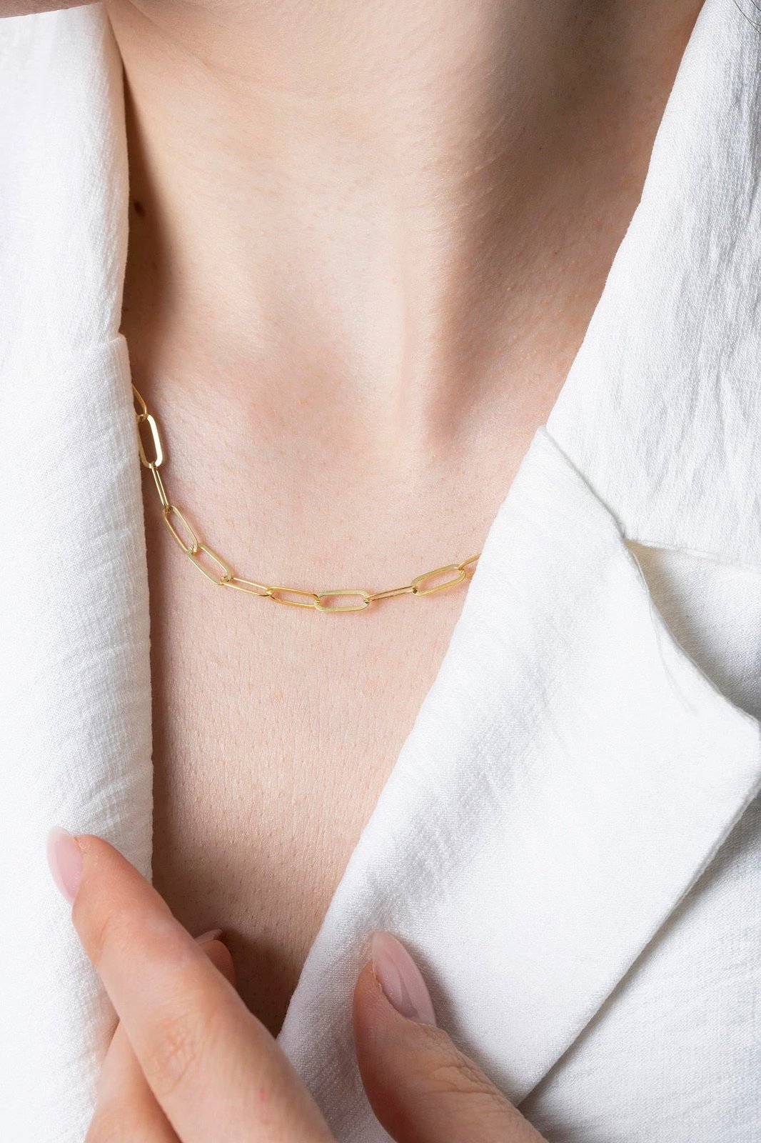 Qafore argjendi Elika Silver, ELKTY45229A, ngjyrë ari