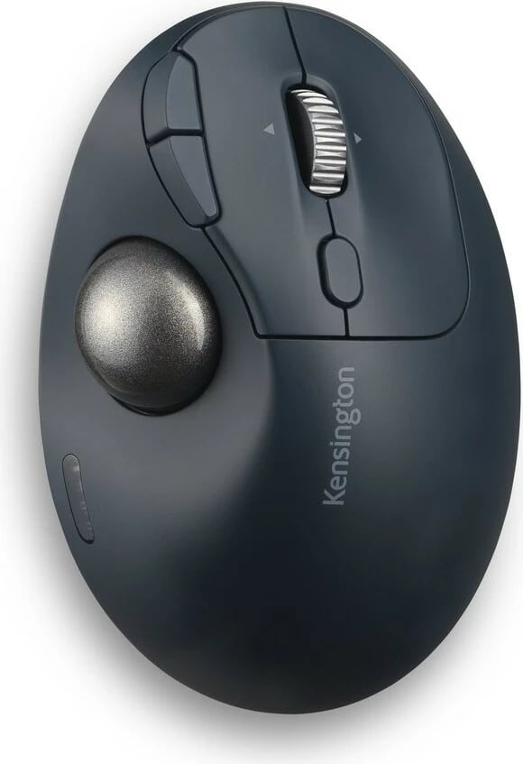 Trackball Kensington Pro Fit Ergo TB550, RF Wireless + Bluetooth, 1600 DPI, zi, hiri
