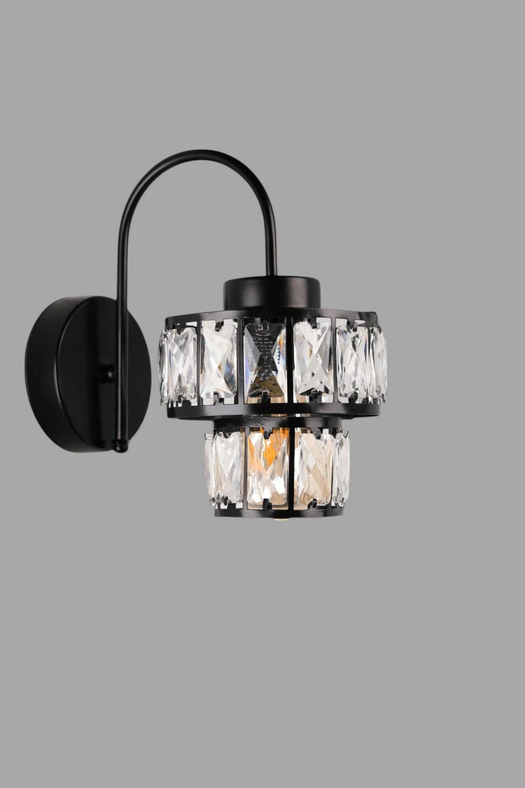 Llambë muri Opviq, 9038-1A, e zezë