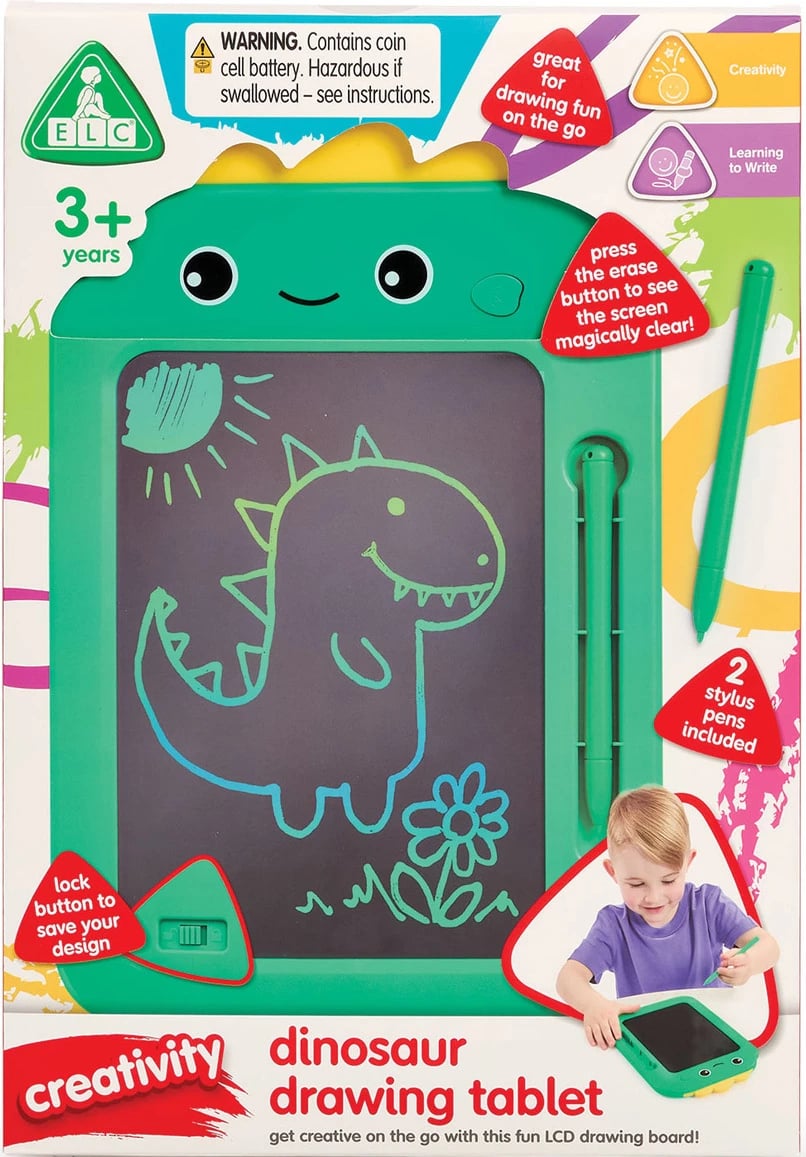 Early Learning Centre Tablet Vizatimor LCD me Dinosaurë