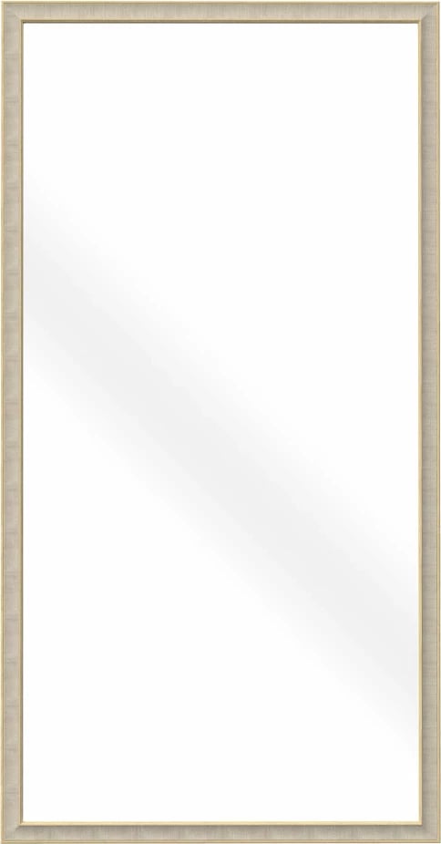 Pasqyrë organike, bezhë dhe ulli, 65.4x1.7x125.4