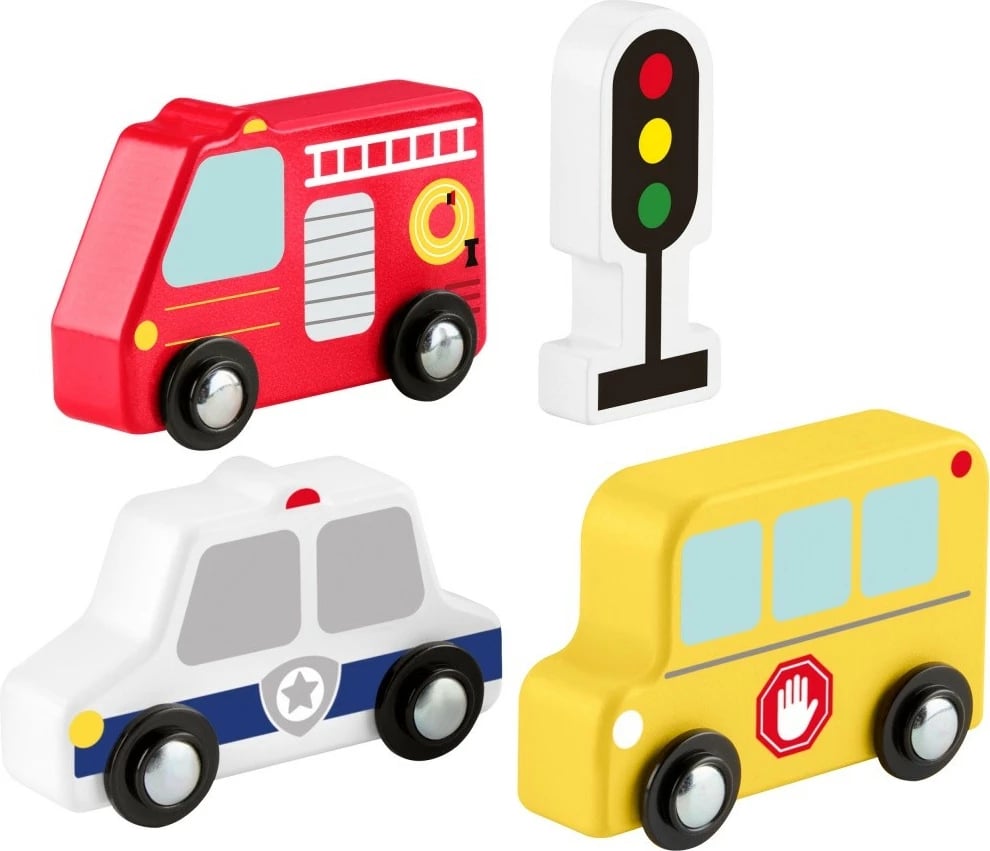 Set lodrash prej druri Fisher Price JCY32, për fëmijë, shumëngjyrëshe, 4 pjesë