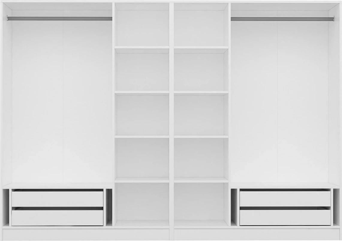 Dollap Skye Decor, i bardhë, Kale - 4930