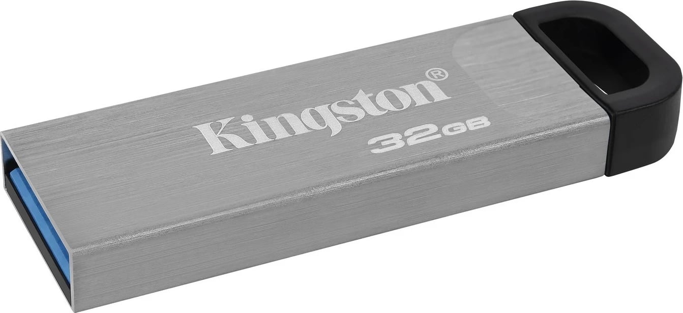 USB Kingston DataTraveler Kyson, 32GB, argjend/e zezë
