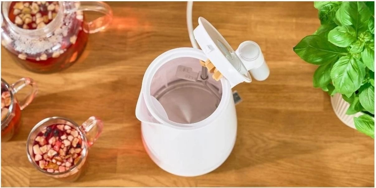 Çajnik elektrik Zelmer ZCK7020, 1 L, Bardhë